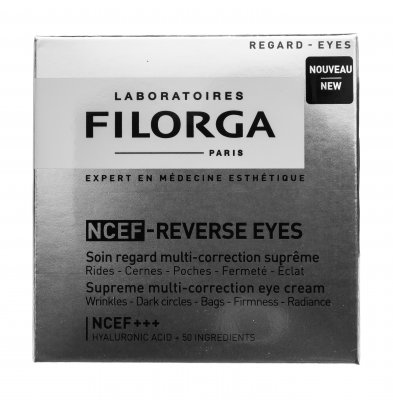 Купить филорга nctf-реверс айз (filorga nctf-reverse eyes) крем для контура вокруг глаз интенсив мультикорректирующий 15мл в Кстово