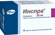 Купить инспра, таблетки, покрытые пленочной оболочкой 25мг, 30 шт в Кстово