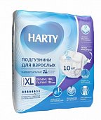 Купить харти (harty) подгузники для взрослых extra large р.xl, 10шт в Кстово