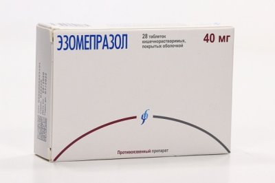 Купить эзомепразол, таблетки кишечнорастворимые, покрытые оболочкой 40мг, 28 шт в Кстово