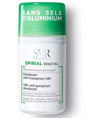 Купить svr spirial roll-on (свр) дезодорант-антиперспирант растительный, 50мл в Кстово