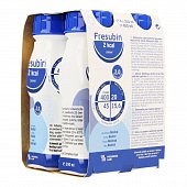 Купить fresubin (фрезубин), напиток для энтерального питания с пищевыми волокнами с нейтральным вкусом, 200мл 4 шт (2ккал) в Кстово
