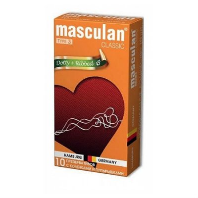 Купить masculan-3 (маскулан) презервативы классик с колечками и пупырышками 10шт в Кстово