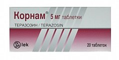 Купить корнам, таблетки 5мг, 20 шт в Кстово
