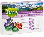 Купить леденцы теппи с шалфеем и шиповником, леденцы массой 3,2г 20 шт бад в Кстово