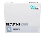 Купить месалазин, таблетки кишечнорастворимые, покрытые оболочкой 500мг, 100 шт в Кстово