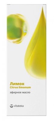 Купить vitateka (витатека) масло эфирное лимон, 10мл в Кстово