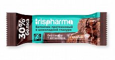 Купить ирисфарма (irispharma) батончик протеиновый 30% брауни в шоколадной глазури, 40г бад в Кстово