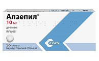 Купить алзепил, таблетки, покрытые пленочной оболочкой 10мг, 56 шт в Кстово