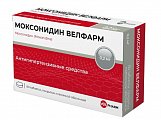 Купить моксонидин велфарм, таблетки покрытые пленочной оболочкой 0,2мг, 60 шт в Кстово