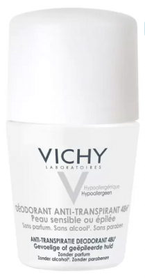 Купить vichy (виши) дезодорант шариковый 48 часов для чувствительной кожи, 50мл в Кстово