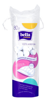 Купить bella cotton (белла) ватные диски 80 шт в Кстово