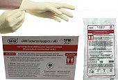 Купить перчатки sfm хирургические латексные стерильные неопудрен текстурир размер 8,5 натуральные, 50 пар в Кстово
