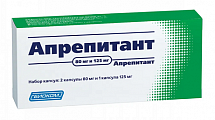 Купить апрепитант капсулы 80мг 2шт+капсулы 125мг 1шт набор в Кстово
