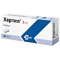 Купить хартил, таблетки 5мг, 28 шт в Кстово