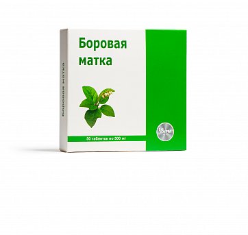 Боровая матка, таблетки 500мг, 50 шт БАД