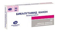 Купить бикалутамид, таблетки, покрытые пленочной оболочкой 50мг, 30 шт в Кстово