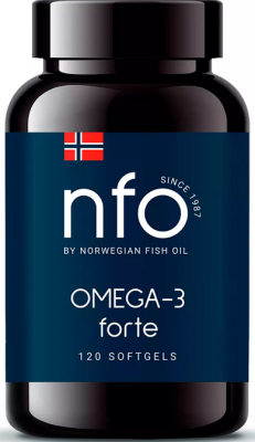 Купить норвегиан фиш оил (nof) омега-3 форте, капсулы 1384мг, 120 шт бад в Кстово