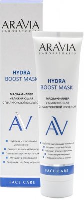 Купить aravia (аравиа) маска-филлер для лица увлажняющая гиалуроновая, 100мл в Кстово