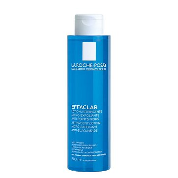 La Roche-Posay Effaclar (Ля Рош Позе) лосьон для сужения пор с матирующим эффектом для проблемной кожи лица, 200мл