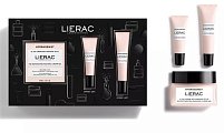 ¶Lierac (Лиерак) Hydragenist набор крем-гель придающий сияние, 50мл+крем для глаз увлажняющий, 7,5мл+сыворотка, 15мл