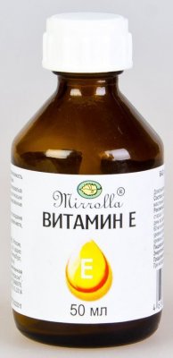 Купить витамин е природный (токоферол) мирролла, флакон 50мл бад в Кстово