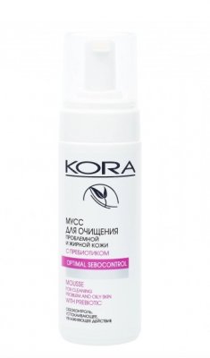 Купить kora (кора) мусс для очищения проблемной и жирной кожи лица 160мл в Кстово