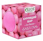 Купить oleos (олеос) шар для ванн бурлящий бабл-гам, 110г в Кстово