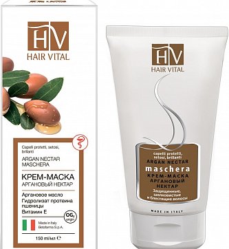 Hair Vital (Хэйер Виталь) крем-маска Аргановый нектар, 150мл