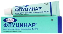 Купить флуцинар, мазь для наружного применения 0,025%, 15г в Кстово