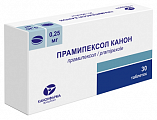 Купить прамипексол канон, таблетки 0.25мг 30шт в Кстово