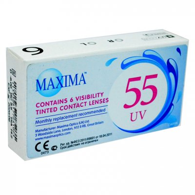 Купить контактные линзы maxima 55 comfort plus №6, -1,75 в Кстово