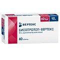 Купить бисопролол-вертекс, таблетки, покрытые оболочкой пленоч 10мг, 60 шт в Кстово