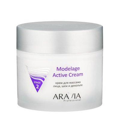 Купить aravia (аравиа) крем для массажа modelage active cream, 300мл в Кстово