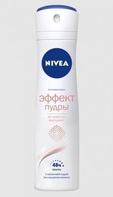 Купить nivea (нивея) део дезодорант спрей эффект пудры, 150мл в Кстово