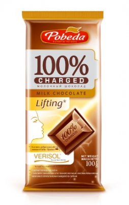 Купить charged lifting (чаржед), шоколад молочный, 100г в Кстово