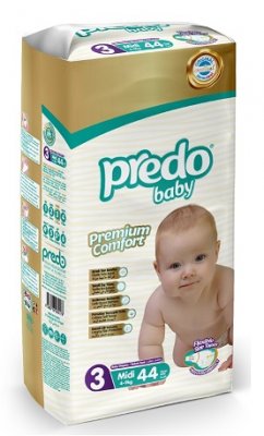 Купить predo (предо) baby pants подгузники размер 3, 4-9кг, 44 шт в Кстово