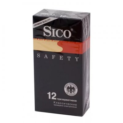 Купить sico (сико) презервативы safety классические 12шт в Кстово