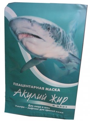 Купить акулья сила акулий жир маска для лица плацентарная алоэ 1шт в Кстово