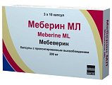 Купить меберин мл, капсулы с пролонгированным высвобождением 200мг, 30 шт в Кстово