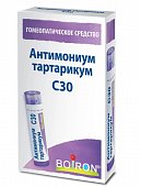 Купить антимониум тартарикум с30, гомеопатический монокомпонентный препарат минерально-химического происхождения, гранулы гомеопатические 4 гр в Кстово