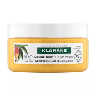 Купить klorane (клоран) маска для сухих и поврежденных волос с маслом манго, 150мл в Кстово