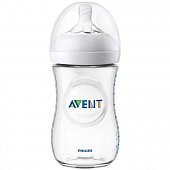 Купить avent (авент) бутылочка для кормления с 1 месяца natural 260мл, 1 шт (scf033/17) в Кстово