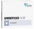 Купить арипипразол, таблетки 10мг, 30 шт в Кстово