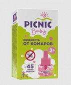 Купить пикник (picnic) baby жидкость от комаров 45 ночей, 30мл в Кстово
