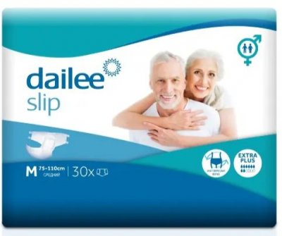 Купить dailee extra plus (дэйли экстра плюс) подгузники для взрослых для людей со средней степенью недержания medium/ средний 30 шт. в Кстово