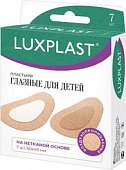 Купить luxplast (люкспласт) пластырь глазной детский нетканевая основа 60 х 48мм, 7 шт в Кстово