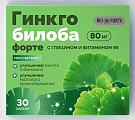 Купить гинкго билоба+глицин+витамин в6 bioforte, капсулы массой 240мг 30шт бад в Кстово