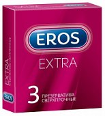 Купить eros (эрос) презервативы экстра 3шт в Кстово