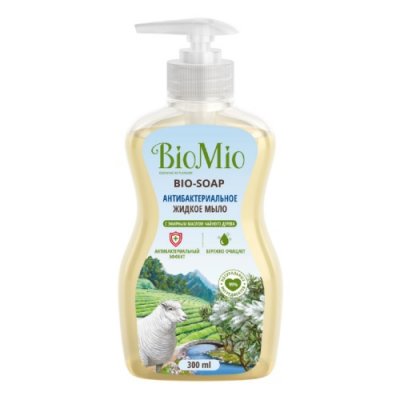 Купить биомои (biomio) жидкое мыло антибактериальное с эфирным маслом чайного дерева, 300 мл в Кстово